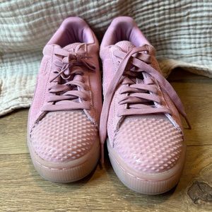 Pink Puma Sneakers